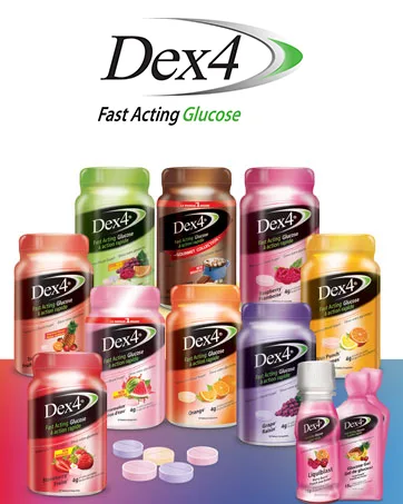 Dex4 Glucose Tablets Grape 50 Count Bottle Each Tablet Contains 4g of Carbs Grape 50 Count (Pack of 1) - Dex4 Tablets, Gel, Liquid, Flavors, Fast Acting Glucose