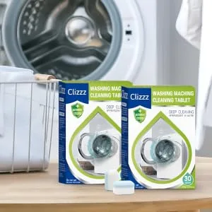 Washing Machine Cleaner Descaler 30 pack Deep Cleaning Tablets For HE Front Loader & Top Load Washer Septic Safe Eco-Friendly Deodorizer Clean Inside Drum And Laundry Tub Seal 12 Month Supply - product information 7