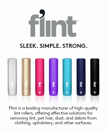 Think Product Lab Flint Refill White 2 oz 2 Count - lint roll roller lint remover furniture lint rollers for pet hair travel lint roller with cover