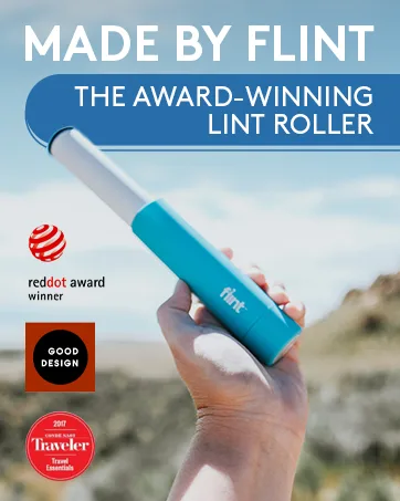 Think Product Lab Flint Refill White 2 oz 2 Count - lint roller for furniture pocket lint roller dust roller for clothes lint rollers extra sticky
