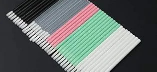 Disposable Lipstick Gloss Wands with Soft Brush Head Makeup Kits-Pack of 100(Transparent Handle) - Disposable Lipstick Gloss