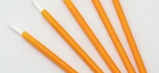 Disposable Lipstick Gloss Wands with Soft Brush Head Makeup Kits-Pack of 100(Transparent Handle) - Disposable Lipstick Gloss Wands