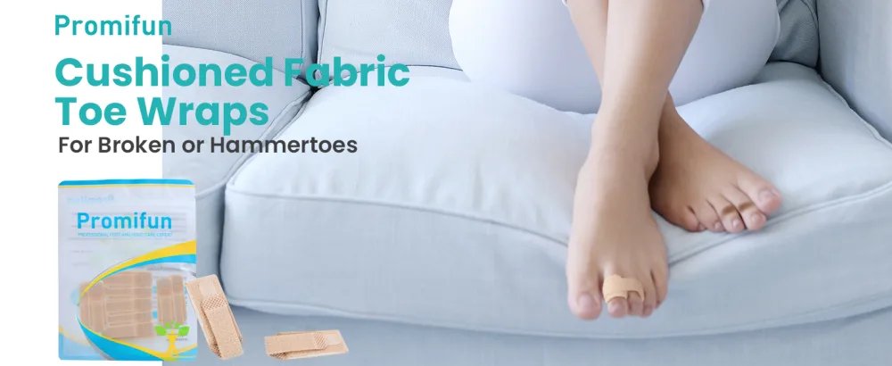 10 Pack Fabric Hammer Toe Corrector Reusable Broken Toe Protectors Taped Wraps Hammertoe Straightener Toe Splint for Broken Toe Crooked Toes Bent Toes (Brown 5L+5S) - Hammer Toe