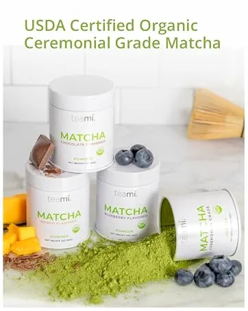 Teami Exfoliating Konjac Facial Sponge - Cleansing Pore Refining Face Sponges (Bundle of 3 Sponges) - Teami Matcha Collection