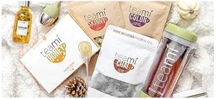 Teami Exfoliating Konjac Facial Sponge - Cleansing Pore Refining Face Sponges (Bundle of 3 Sponges) - Teami Tea Collection