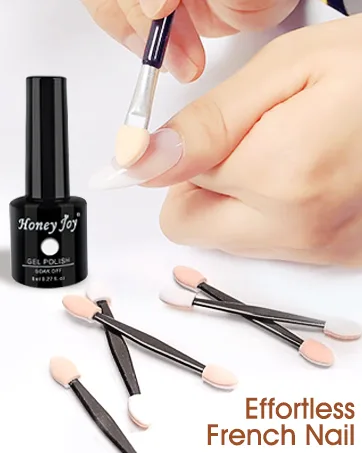 100pcs Nail Form Sticky Nail Forms for Builder Gel Reusable Sturdy Nail Extension Forms Nail Forms for Acrylic Nails Builder Gel Nail Forms Self-Adhesive Paper Nail Forms Molds Builder NTF050-100pc 6 Ounce (Pack of 1) - easy french kit