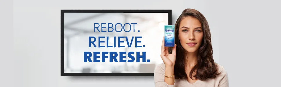 Refresh Digital Lubricant Eye Drops 0.33 Fl Oz (Pack of 1) - Refresh Digital