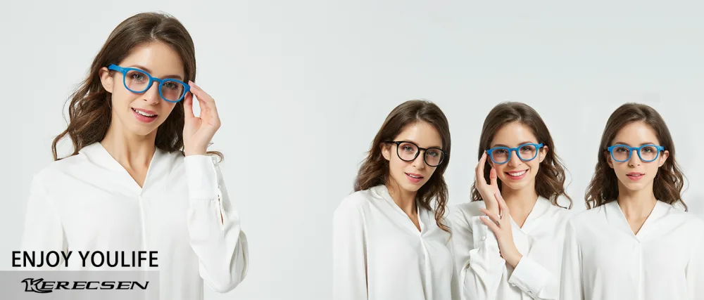 Kerecsen 2 Pair Half Moon Frame Reading Glasses Spring Hinge Men and Women Readers 2 Pack Black 2.5 Diopters - Reading Glasses for Women Reading Glasses for Men Women