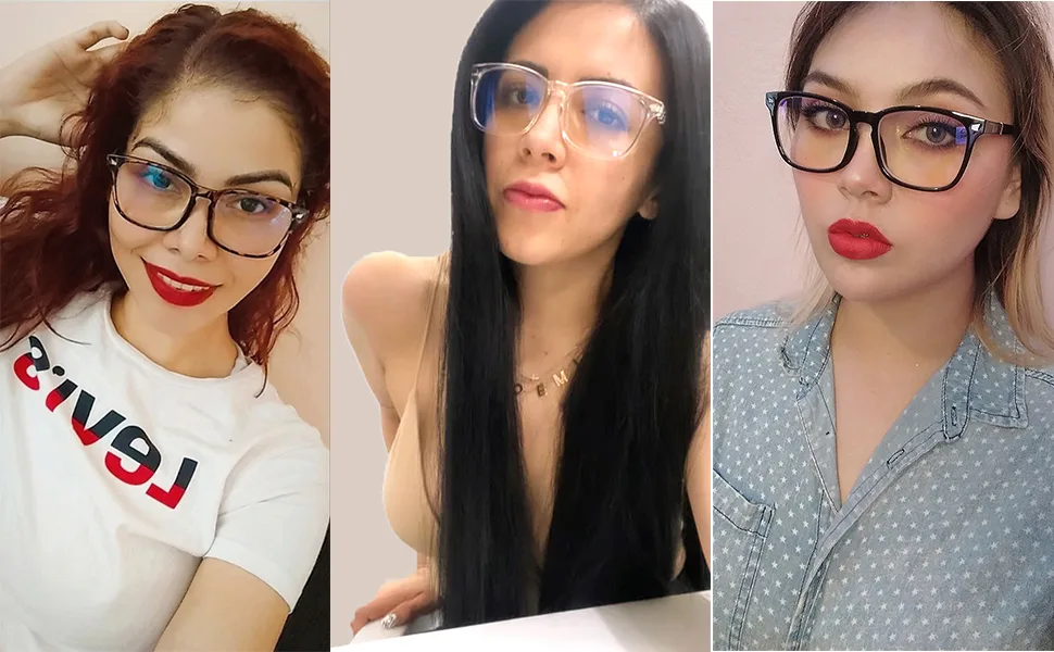 Henotin 4-Pack Blue Light Blocking Reading Glasses Women Men Spring Hinge Computer Readers Anti UV Ray Square Nerd Eyeglasses (Mixed Color 1.25) Mixed Color 1.25 Diopters - Computer Game Glasses