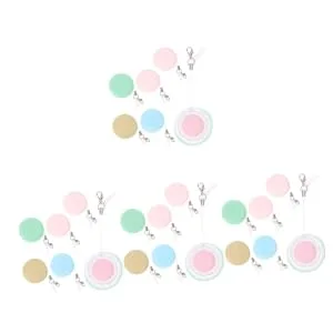 24 Pcs Phone Screen Wiper Macaron Phone Screen Cleaner Eyeglasses Cleaning Cloths Multipurpose Tool Touch Screen Cleaning Wipes Macron pp+Silicone Tools for Fingerprint - product information 24