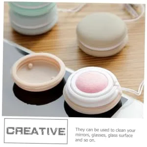 24 Pcs Phone Screen Wiper Macaron Phone Screen Cleaner Eyeglasses Cleaning Cloths Multipurpose Tool Touch Screen Cleaning Wipes Macron pp+Silicone Tools for Fingerprint - product information 28