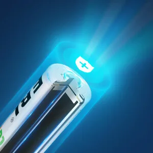 EBL Rechargeable AA Batteries 1.2V 2800mAh Precharged Ni-MH AA Battery New Retail Package Pack of 8 - aa battery