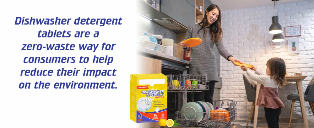 100-Loads Eco-Friendly Dishwasher Detergent Sheets - Lemon Scent - for Dishwasher/Hand Washing/Dish Liquid Replacement - No Liquidless - No Plastic Biodegradable - 100Count - product information 12