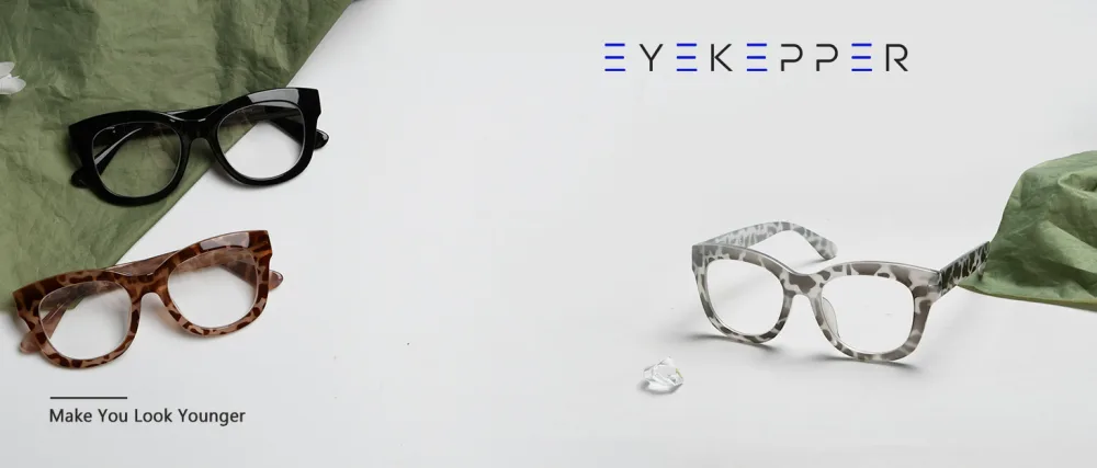 Eyekepper 5-Packs Metalless Design Reading Glasses for Women Screwless Spring Hinges Ladies Readers +2.75 +2.75 5 Pack Mix Color - Oversized Reading Glasses