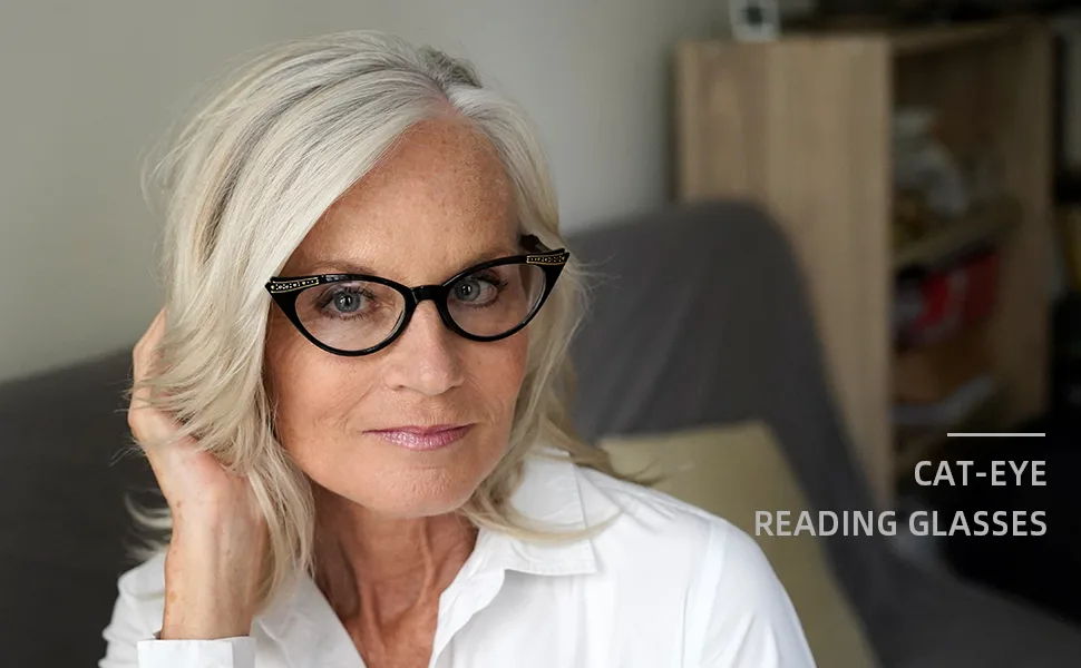 3-pack Womens Reading Glasses Include Ladies' Vintage Cat Eye Reading Sunglasses 3-pack Purple 2.0 x - Gr8sight Cat Eye Reading Glasses
