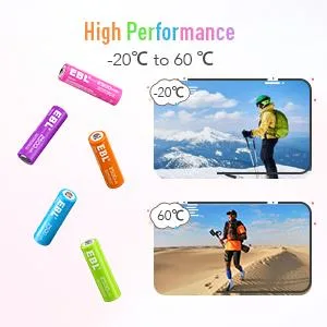 EBL Rechargeable AA Batteries 2500mAh 1.2V Ni-MH Double AA Battery 10 Pack - high performance double aa battery