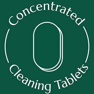 CLEANOMIC Foaming Dish Soap Tablets (6 Pack) - Dish Soap for Manual Dish Washing 6 Concentrate Tablets for Dish Washing (Lime Scent) 6 Count (Pack of 1) - dish soap tablets