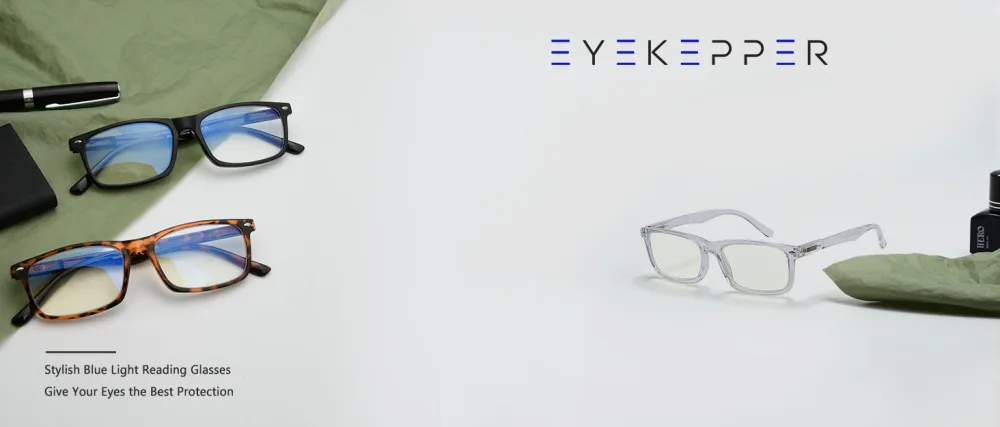 Eyekepper 2 Pack Blue Light Blocking Reading Glasses for Men Women Vintage Readers Transparent 2 Transparent 2.75 x - Reading Glasses Blue Light Blocking for Men