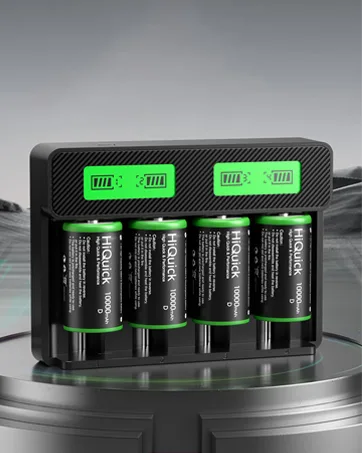 HiQuick 2800mAh AA Rechargeable Batteries High Capacity Performance Per-charged 1.2V AA Batteries Pack of 8 AA 8Pack - rechargeable d batteries with charger