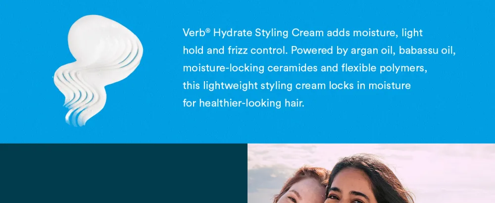 VERB Hydrate Styling Cream Amber + Warm Jasmine 5.3 Fl Oz (Pack of 1) - hydrate styling cream texture and benefits