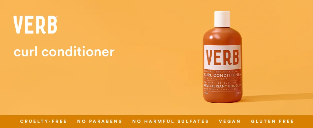 Verb Curl Conditioner Grapefruit oatmeal 12 Fl Oz (Pack of 1) - Curl conditioner bottle 12oz