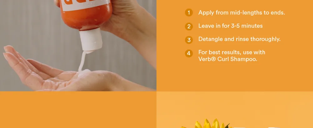 Verb Curl Conditioner Grapefruit oatmeal 12 Fl Oz (Pack of 1) - curl conditioner how to use