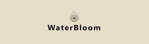 WaterBloom 2 in 1 Laundry Detergent + Fabric Softner Sheets (40 Strips Pack) Infused With Enzymes Enough For up to 80 Small Loads Stress-Free Plastic-Free Environmentally Conscious. Forest - WaterBloom Logo