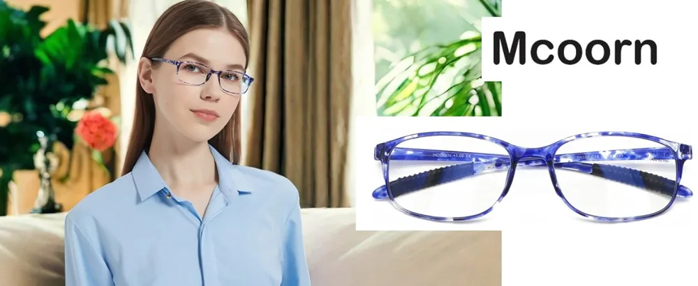 4 Pack Computer Blue Light Blocking Reading Glasses Flexible Lightweight Anti Eyestrain Readers for Women +1.75 C3 1.75 x - reading glasses blue