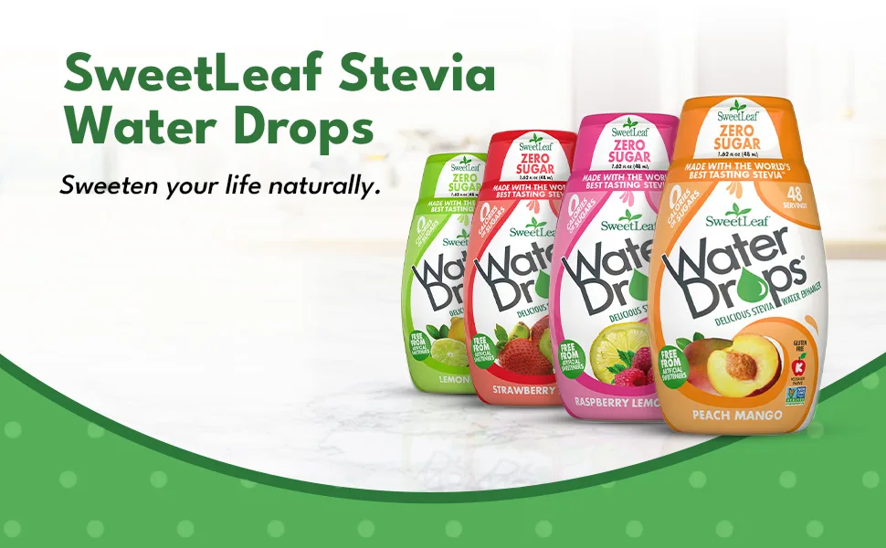 SweetLeaf Water Drops Mixed Berry Pack of 3 - product information 12