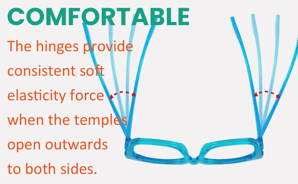 Eyekepper 6 Pack Metalless Screwless Spring Hinges Reading Glasses Women Ladies Readers Oversized Cheaters Eyeglasses +2.00 6 Pack Mix Color 2.0 x - readers