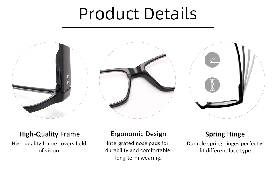 6-Pack Reading Glasses with Spring Hinges Readers for Man and Women Professional Transparent 6-pack Transparent 3.0 x - cheap vintage reading glasses 0.50 0.75 1.00 1.25 1.50 1.75 2.00 2.25 2.50 2.75