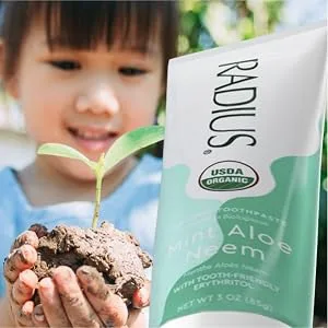 Toothpaste USDA Organic Mint Aloe Neem 3 oz pack of 3 - product information 9
