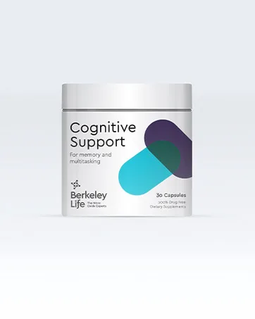 Berkeley Life Professional - Nitric Oxide Booster & Test Strips - 20 Day Capsules and 4 Test Strips - Trial Pack - Berkeley Life Cognitive Support