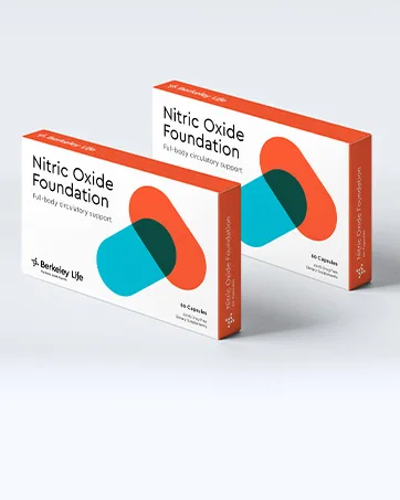 Berkeley Life Professional - Nitric Oxide Booster & Test Strips - 20 Day Capsules and 4 Test Strips - Trial Pack - Berkeley Life, The Nitric Oxide Experts, Nitric Oxide Booster Supplements