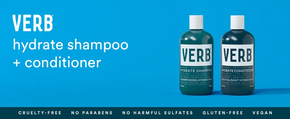 Verb Hydrate Shampoo + Conditioner Duo Amber + Warm Jasmine 12 Fl Oz (pack of 2) - hydrate shampoo and conditioner duo bottles