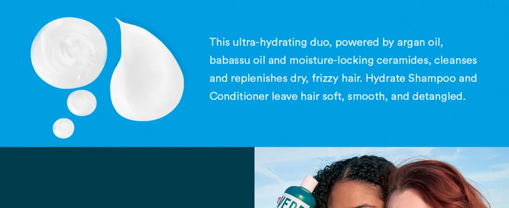 Verb Hydrate Shampoo + Conditioner Duo Amber + Warm Jasmine 12 Fl Oz (pack of 2) - hydrate shampoo and conditioner texture and benefits