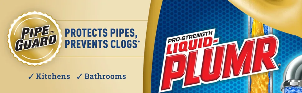 Liquid-Plumr Hair Clog Eliminator, Liquid Drain Cleaner, 16 Ounces - image