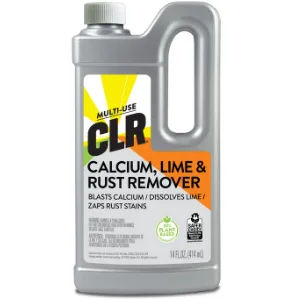 CLR Multi-Use Calcium Lime & Rust Remover 28 Ounce Bottle (Pack of 2) 28 Fl Oz (Pack of 2) - Calcium, Lime and Rust Remover