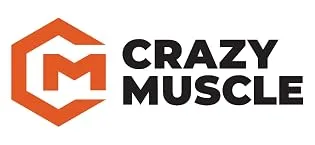 Crazy Muscle Bundle for Ultra Fast Recovery BCAA Pills (120 Count) + Testosterone Tablets (90 Count) - Crazy Muscle Logo