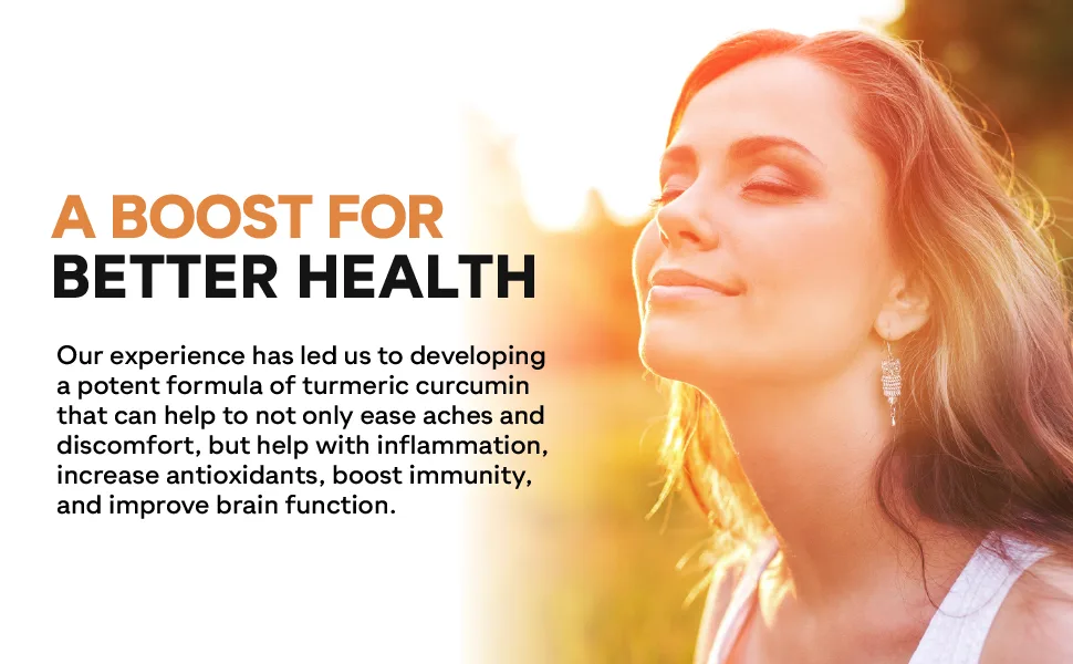 Liquid Turmeric Curcumin with Bioperine offering Best Absorption. Turmeric Extract with Black Pepper for Back, Knees and Hand Discomfort. Turmeric Drops for Joint Support - BOOST FOR BETTER HEALTH