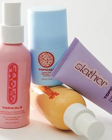Topicals Ultimate Bundle - Includes Faded Serum for Dark Spots & Like Butter Moisturizer for Dry Sensitive & Eczema-Prone Skin Both 1.7 Fl Oz - Like butter