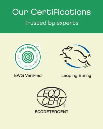 Natural Laundry Detergent Unscented - 100% Natural Organic HE Liquid Laundry Detergent - Vegan Cruelty-Free Biodegradable - Safe for Babies Pets & Kids - EWG Certified (2 pack) - EWG Verified, Leaping Bunny Certificate, Ecodetergent