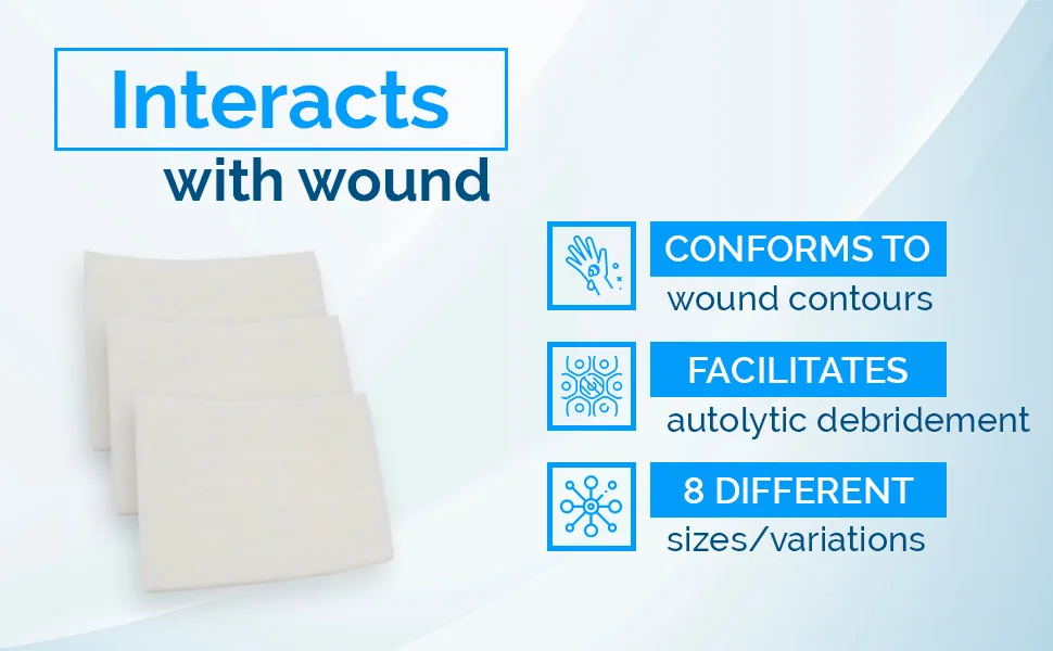Simpurity Calcium Alginate Wound Dressing 4" x 4" 10 Count (Pack of 1) - Alginate