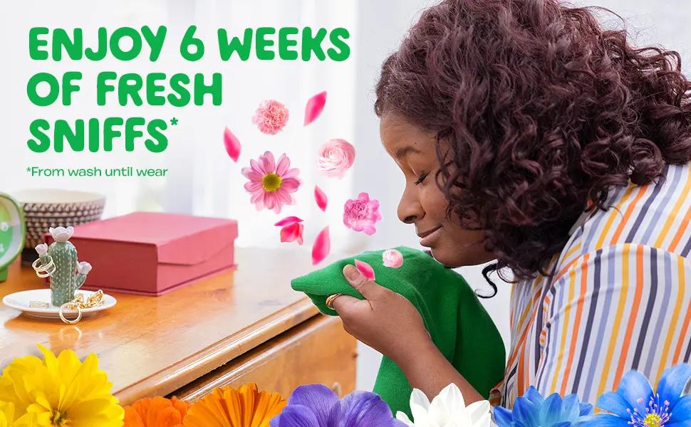 Gain + Aroma Boost Liquid Laundry Detergent Spring Daydream Scent 107 Loads 154 fl oz HE Compatible Spring Daydream 154 Fl Oz (Pack of 1) - Enjoy 6 weeks of fresh sniffs*