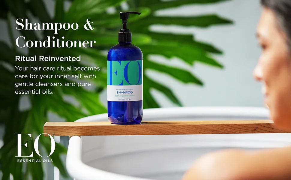 EO Conditioner 1 Gallon Grapefruit and Mint Organic Plant-Based Botanical Extracts Grapefruit and Mint 128 Fl Oz (Pack of 1) - Shampoo + Conditioner