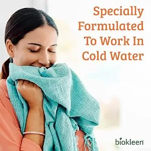 Biokleen Laundry Detergent Liquid Concentrated Eco-Friendly Non-Toxic Plant-Based No Artificial Fragrance or Preservatives 64 Fl Oz (Pack of 6) - cold water soap