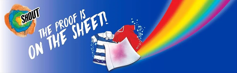 SHOUT Color Catcher Dye-Trapping Sheets 24 Sheets (Pack of 2) - Shout ColorCatcher, Dye-Trapping Sheet, The Proof Is On The Sheet!