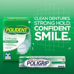 Super Poligrip Comfort Seal Denture Adhesive Strips 40 Count - product information 3