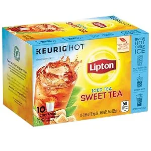 Lipton K-Cups, Classic Unsweetened Iced Tea 24 ct Unsweetened 24 Count (Pack of 1) - Reviews