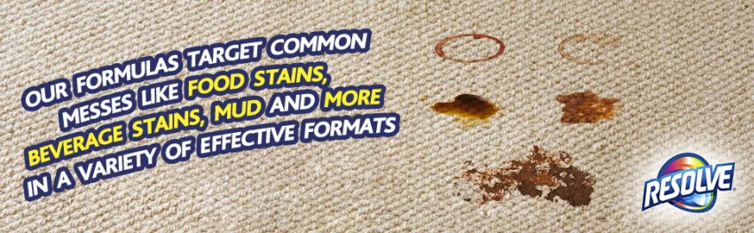 Resolve Triple Oxi Advanced Carpet Cleaner and Stain Remover 6 Count 132 Fl Oz (Pack of 1) - our formulas target the most common messes